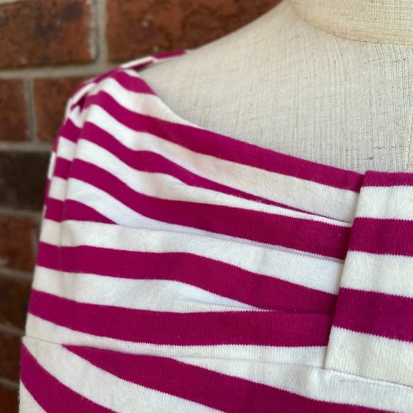 【Kate Spade】Wheaton striped bow top - size Medium - Picture 6 of 6